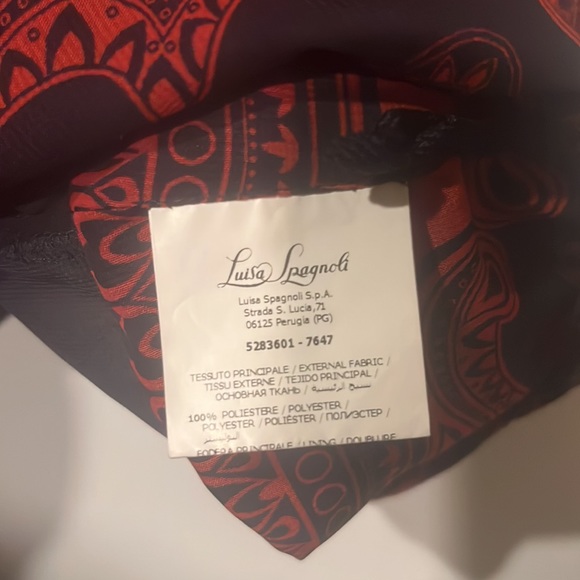 NWOT Luisa Spagnoli pleated skirt - Picture 3 of 3